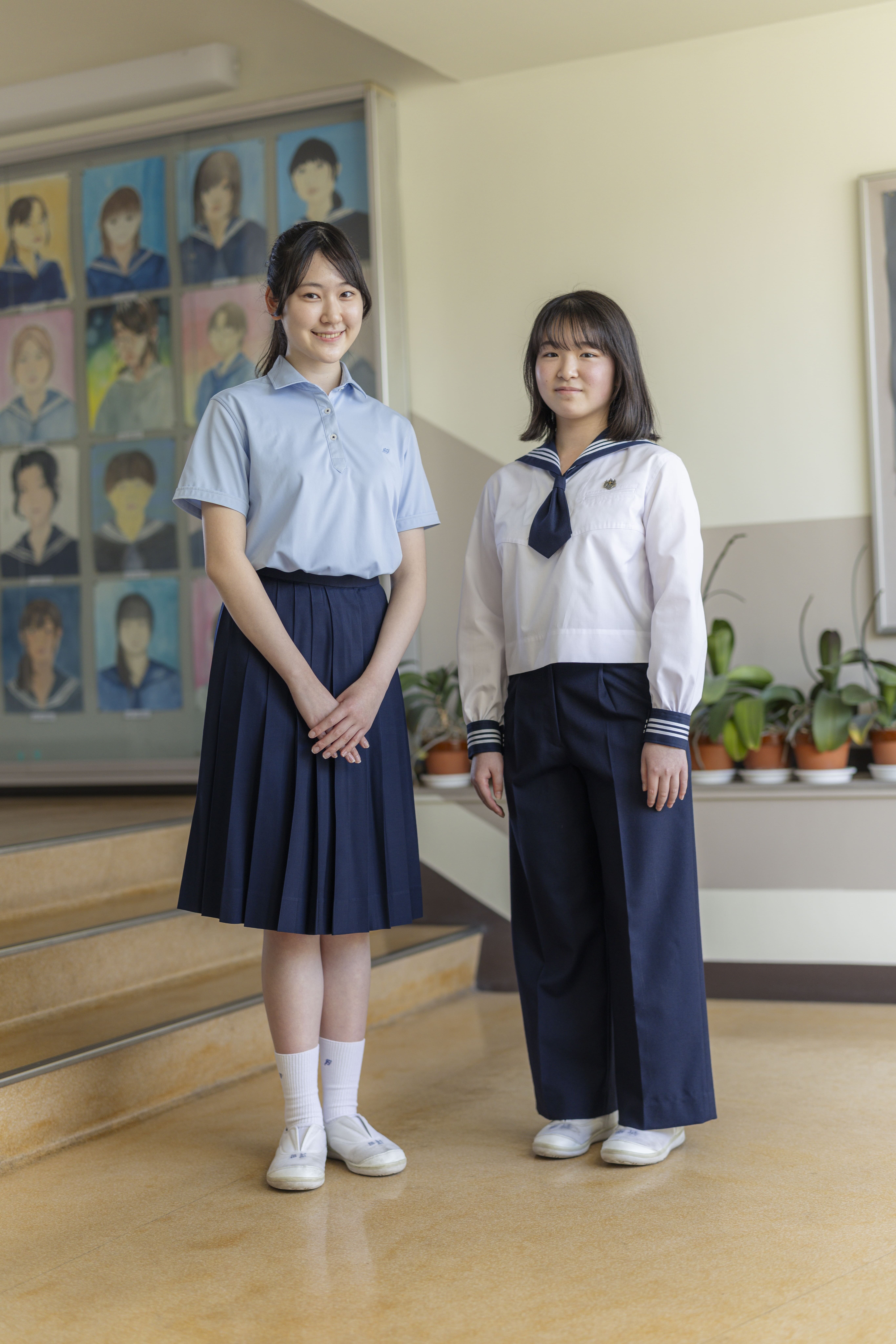 1日の流れ・制服紹介 | 十文字中学・高等学校 公式サイト